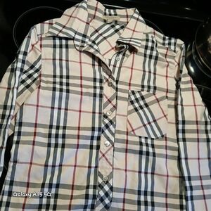 🐎 Burberry Slim Fit Button Down Shirt 🐎